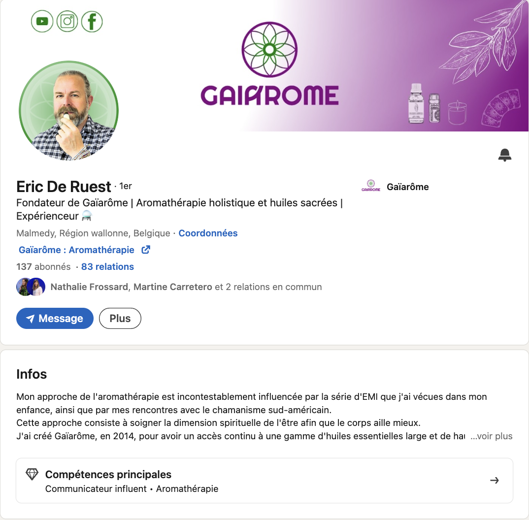 LinkedIn - Optimisation de profil 